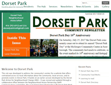 Tablet Screenshot of dorsetpark.com